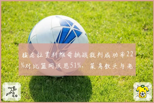 猛龙拉贾科维奇挑战裁判成功率22%对比篮网沃恩51%，菜鸟教头与老江湖规则利用差异